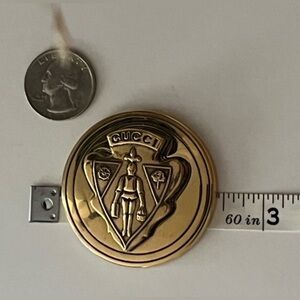 Vintage Authentic Gucci Crest Piece